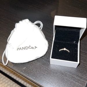 Pandora June Birthstone Ring